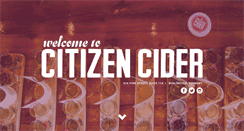 Desktop Screenshot of citizencider.com