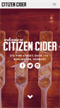 Mobile Screenshot of citizencider.com